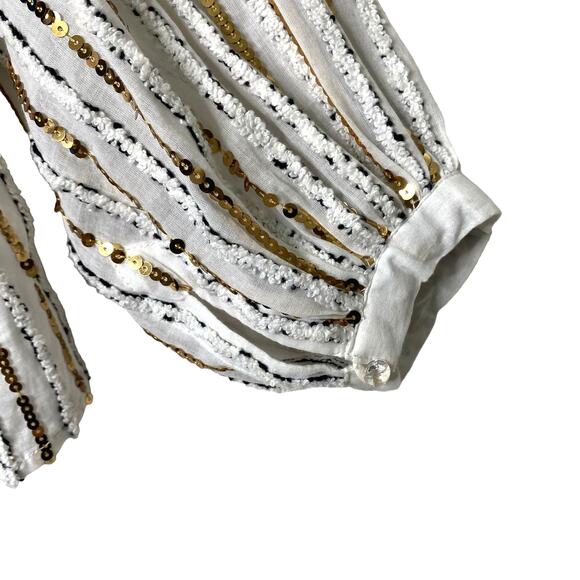 Jade by Johnny Was Eden Peasant Blouse - Picture 4 of 8